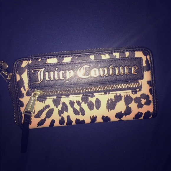 Juicy Couture Handbags - Juicy couture cheetah wallet(nwot)
